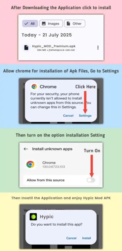 Install Hypic
