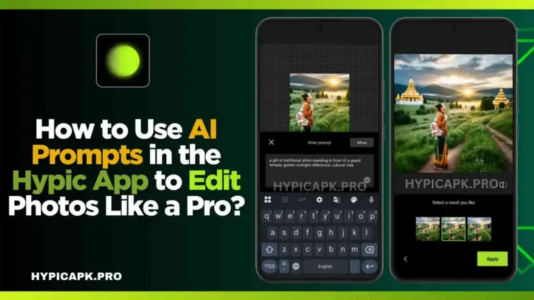 How to Use AI Prompts in the Hypic App to Edit Photos Like a Pro