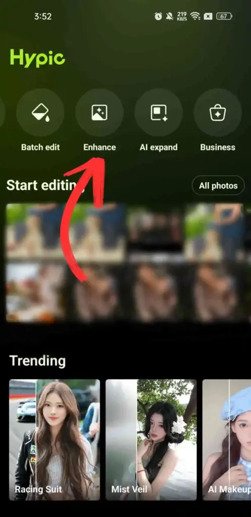 Remove Unwanted Object from the Image Using Hypic AI Photo Editor Step 2